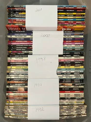 208 Revistas Colecionáveis da Pl@yboy