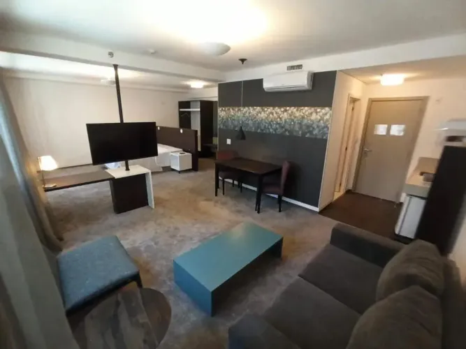 Hotel para alugar em Barueri, Alphaville Industrial, com 1 suíte, com 52 m²