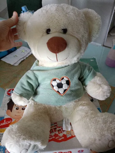 Urso de pelúcia médio 
