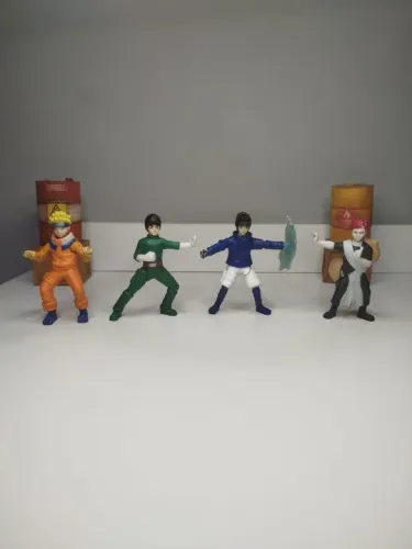 coleção completa bonecos Naruto 2009