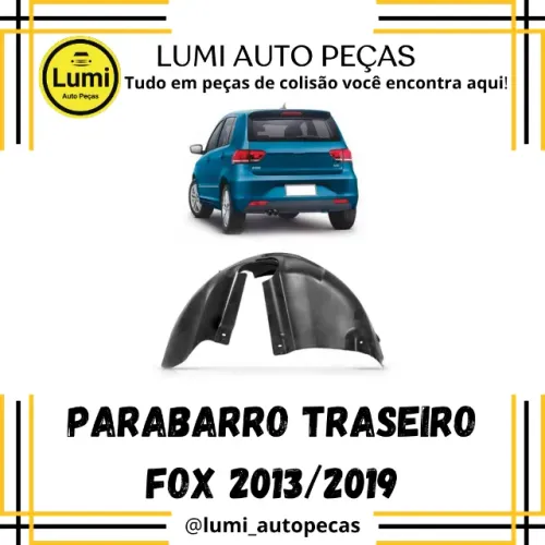 Parabarro Traseiro Fox 13/19 - NOVO 
