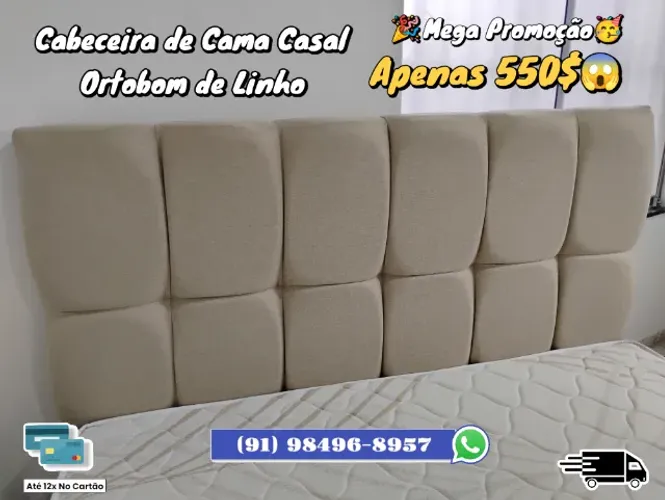 CABECEIRA DE CAMA CASAL ORTOBOM 
