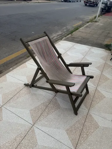 Espreguiçadeira Rústica Confortável Top de Linha