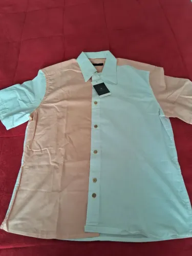 CAMISA SOCIAL MANGA CURTA