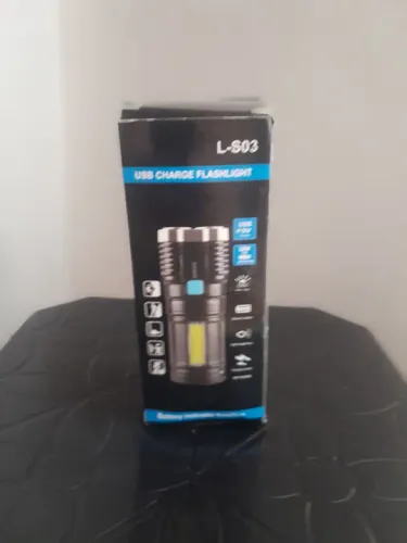 Lanterna Recarregável USB L-803