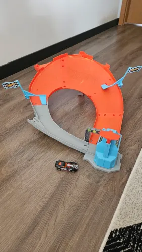 Pista Hot Wheels - Rampa com 1 carrinho