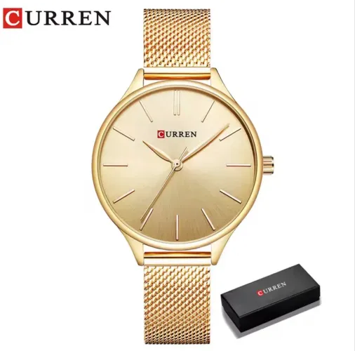 Relógio feminino Curren original - luxo e elegância