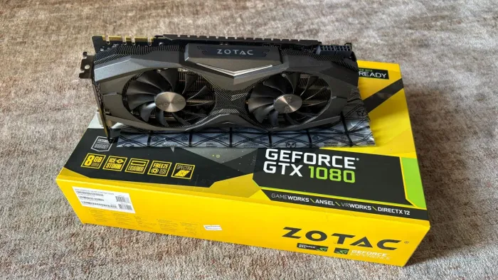 GTX 1080 Zotac AMP! Edition 8GB - Completa na Caixa - Excelente Estado