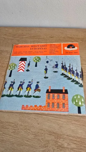 Vinil - Coleção de marchas militares europeias em vinil. Grosser Kurfürst