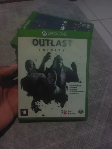 Lote Jogos Xbox One Mídia Física - GTA V, MK XL, Resident Evil 5, Outlast e +