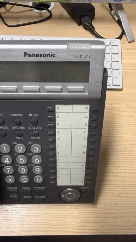 Aparelho KS Panasonic KX-DT343 10 aparelhos