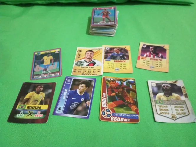 Cards Game futebol, Naruto, Dragon Ball e etc 