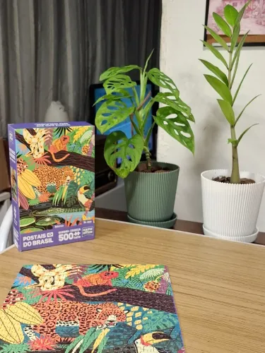 Quebra-cabeça Natureza - 500 peças nano