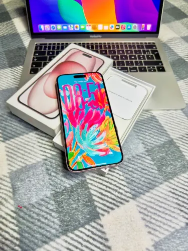 iPhone 15 Plus 128gb rosa! Impecável!