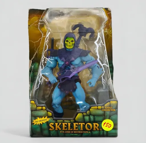 Boneco Esqueleto MOTUC MOTU Classic Blister Aberto Esqueleto He-Man Mattel
