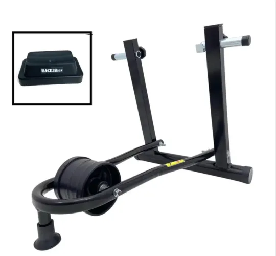 Rolo de treino (Novo) + Suporte roda dianteira