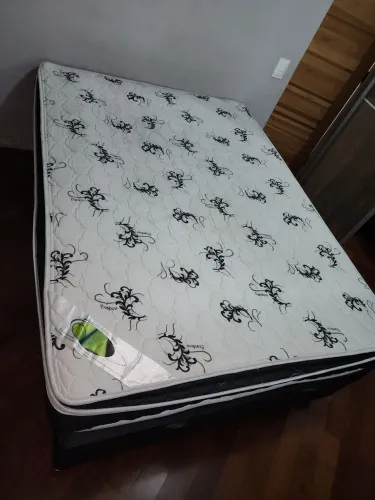 Cama Box Casal + Colchão 