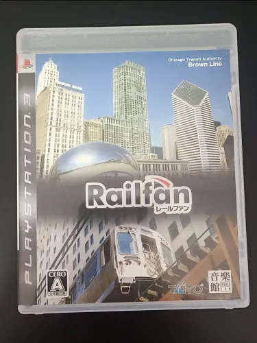 Railfan - jogo original japonês de PS3