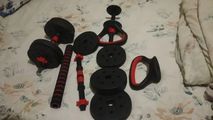 Kit de exercício em casa peso