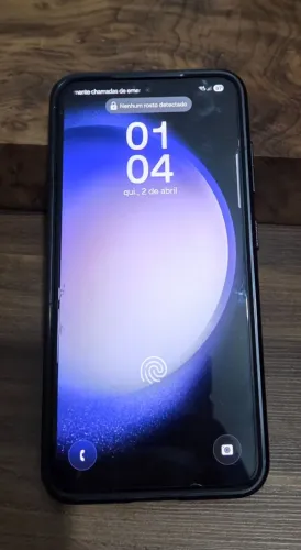 Smartphone Galaxy S23 256gb 5g preto impecável