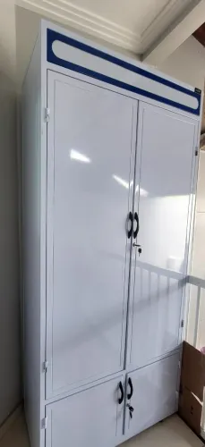 Armário de Aço - 4 portas com 5 níveis 