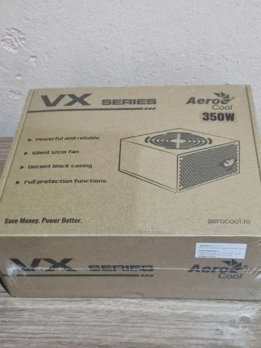 Fonte de Alimentação para Computador Lacrada - Aerocool VX-350 