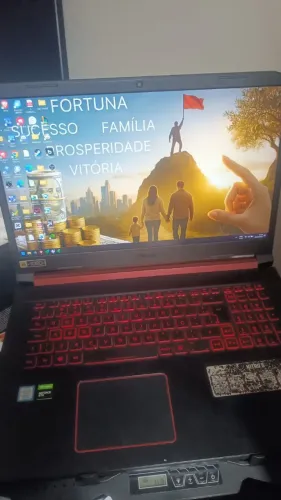 Notebook Gamer Acer Nitro 5 i7 GTX 1650 17,3? SSD 512GB 32gb de Ram