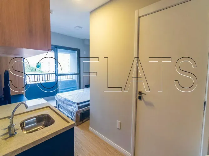 Studio mobiliado à venda na Vila Mascote com varanda | Ideal para morar ou investir