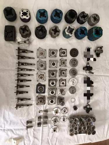 LOTE DE REPOSIÇÃO PEÇAS MOTORES NITRO AUTOMODELO 