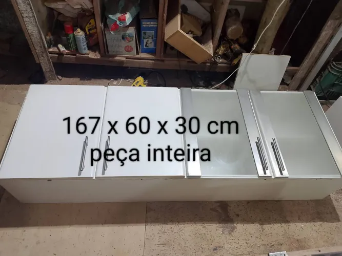 Armário aereo de cozinha todo bom. Planejado qualidade