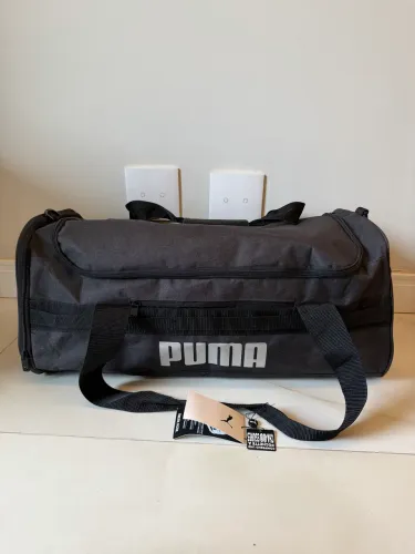 Bolsa Mala de Viagem PUMA Duffel Grande Preta Original