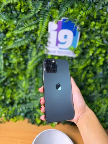 iPhone 13 Pro Max    128GB  Cor Graphite 90% saúde da bateria  A2484  3 meses de garantia 
