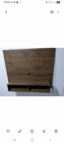 Vendo rack semi novo e painel