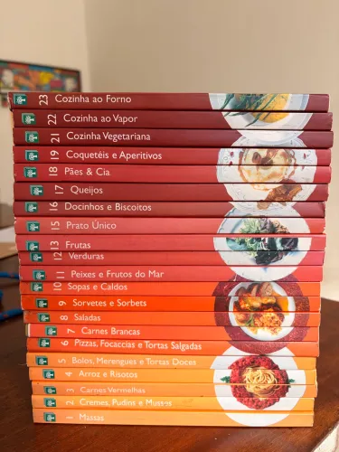 A Grande Cozinha - Abril Coleções - 21 Volumes (Usado)