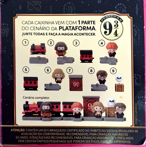 Miniatura Cacau Show - Snoopy Harry Potter Ursinhos Carinhosos