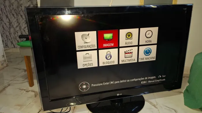 Tv lg 47 polegadas leia.