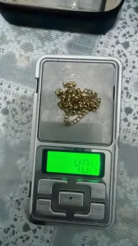 Cordão elo português feminino em ouro 18k
