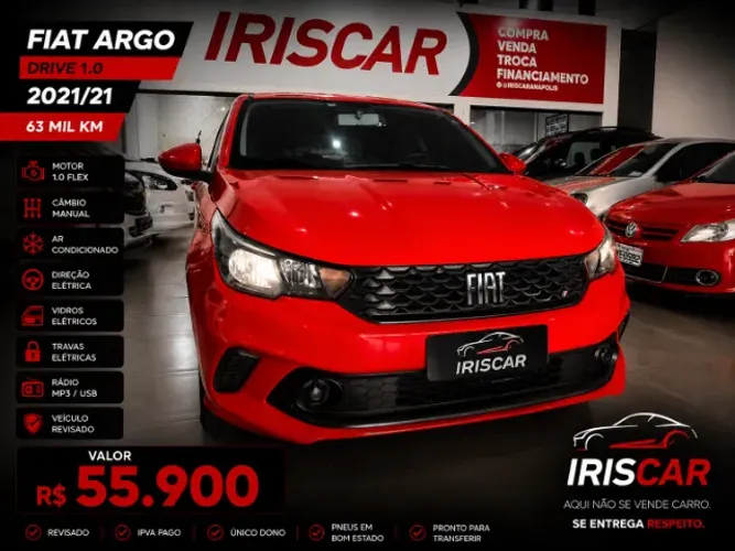 Fiat Argo Drive 1.0 6V Flex 2021