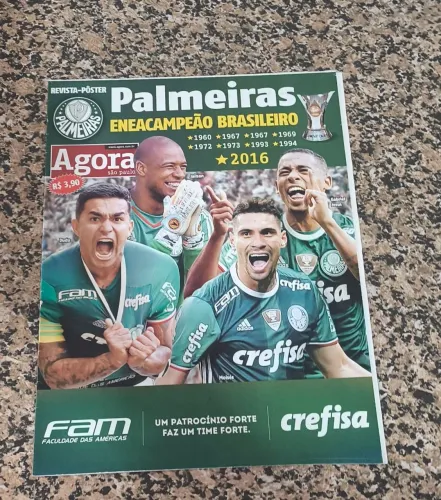 Poster Palmeiras Eneacampeão Brasileiro 2016