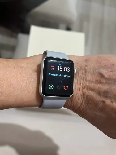 Apple Watch Série 3 GPS 38 mm Prata | Muito bem conservado