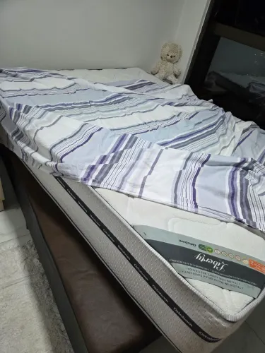 Cama box ortobom