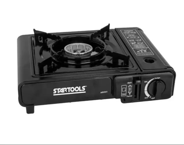 FOGAREIRO A GAS PORTATIL 2500W 1B REF: SR0541<br>