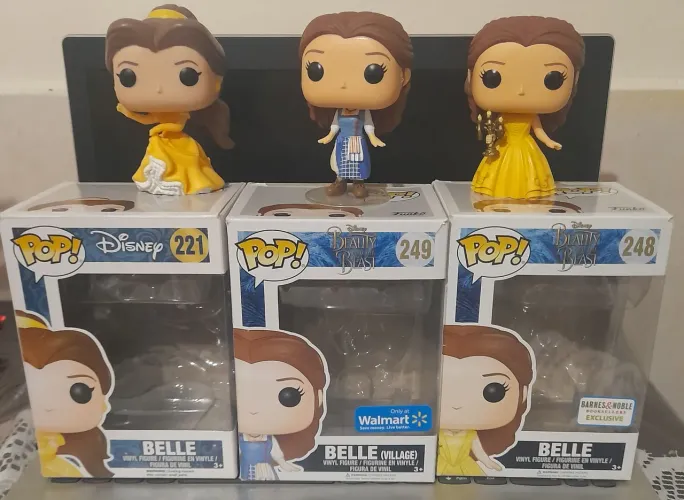 Kit funko pop Belle 3
