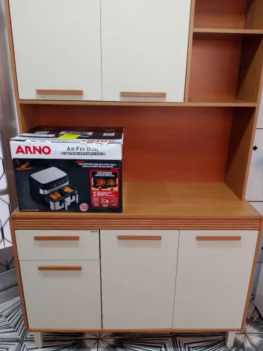 Armário de cozinha Itatiaia todo em MDF
