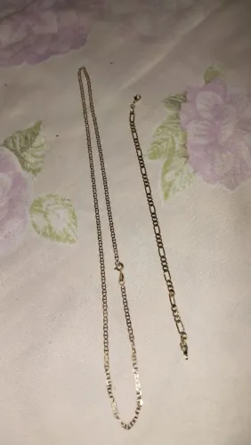 Pulseira e cordão magold