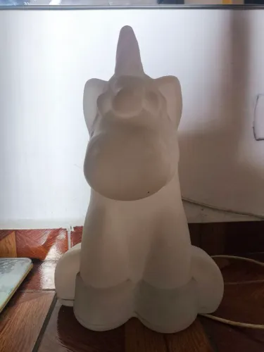 Luminária de unicórnio 