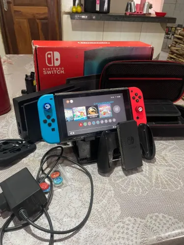 Nintendo switch zero marcas de uso