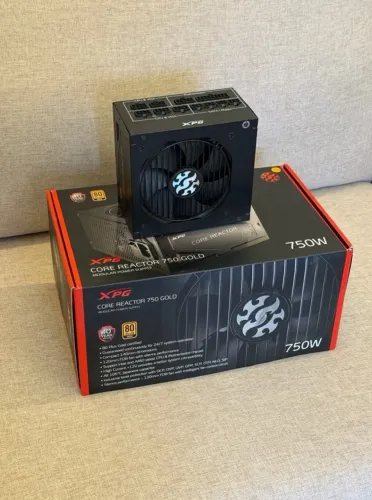 Fonte XPG Core reactor 750w Gold - Full modular