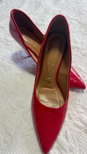 Scarpin Vizzano Vermelho - Tam 38