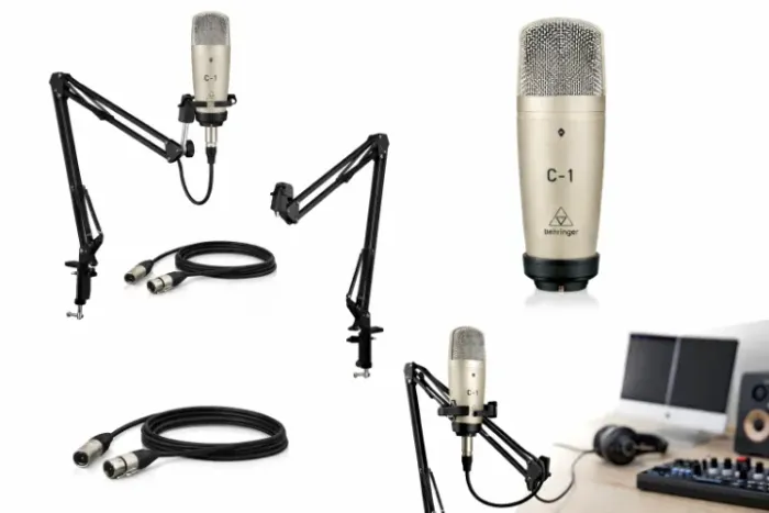 Microfone Behringer C1 Condenser - Cor Dourada